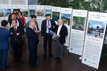 La fiesta aniversario de Global se celebró este miércoles en el Cabildo grancanario (Foto TA)